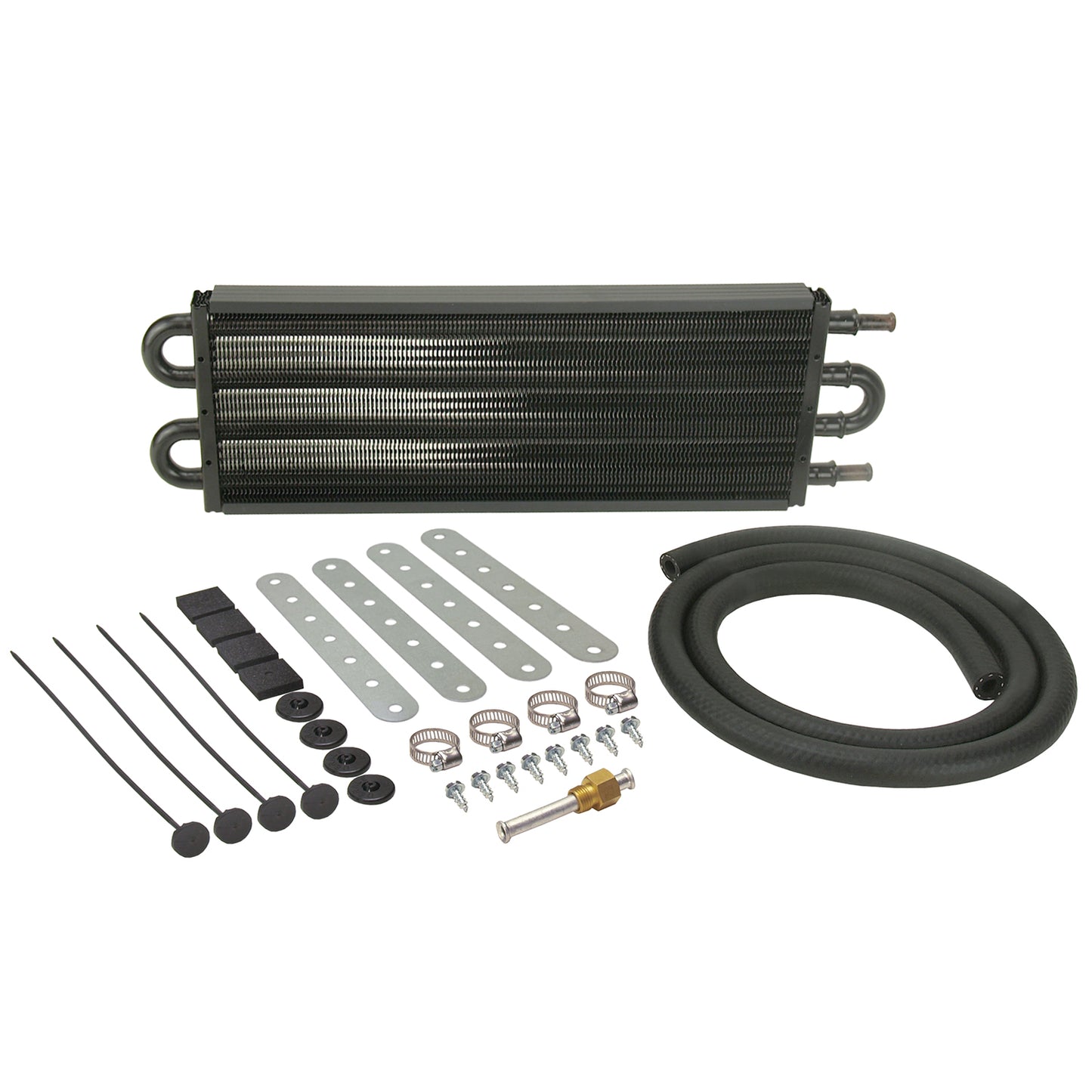 Derale 4 Pass 17" Series 7000 Copper/Aluminum Transmission Cooler Kit 13102