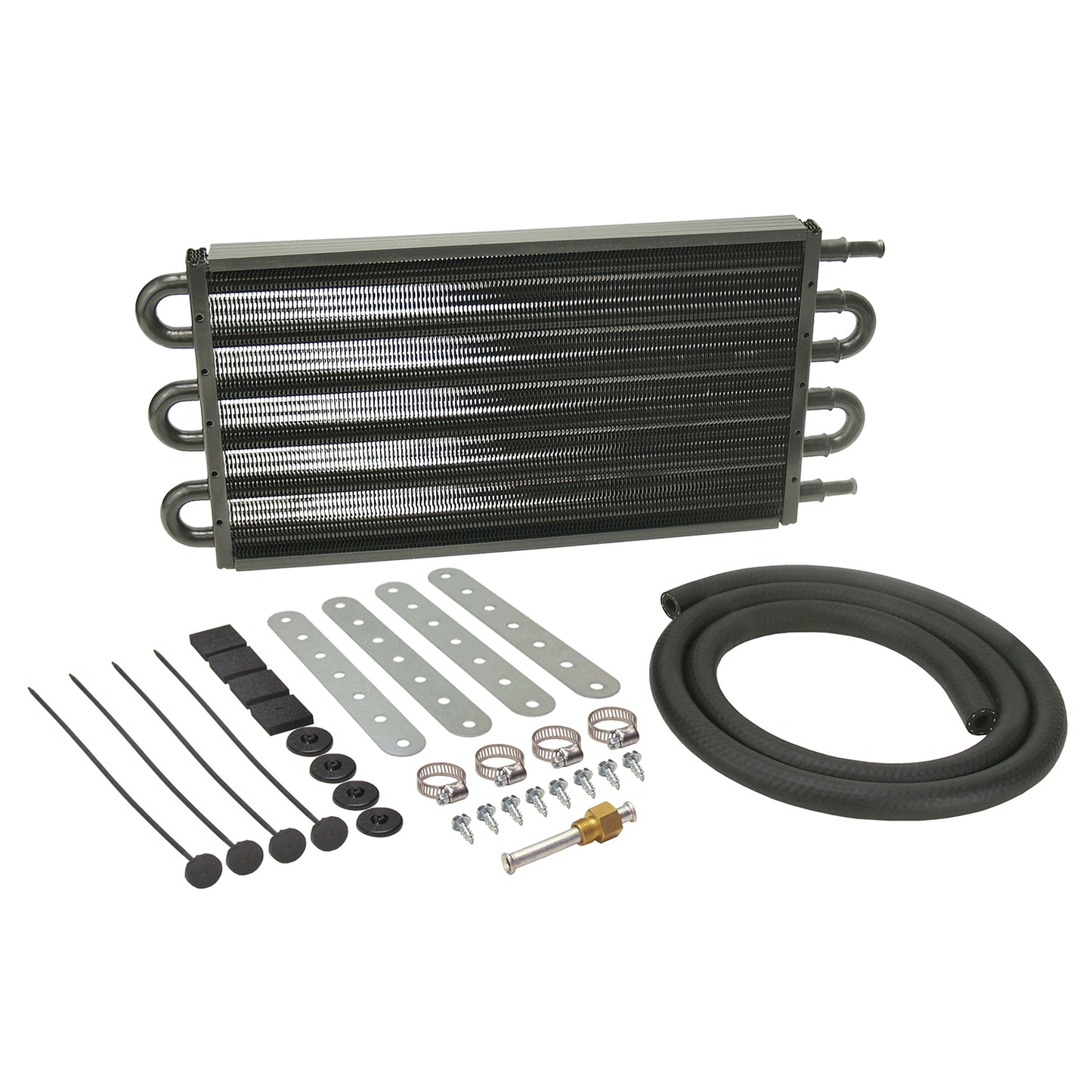 Derale 6 Pass 17" Series 7000 Copper/Aluminum Transmission Cooler Kit, Intermediate 13103