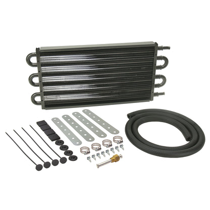 Derale 6 Pass 17" Series 7000 Copper/Aluminum Transmission Cooler Kit, Intermediate 13103