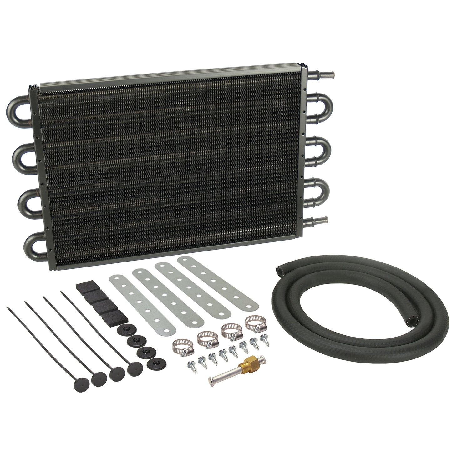 Derale 8 Pass 17" Series 7000 Copper/Aluminum Transmission Cooler Kit, Full Size 13104