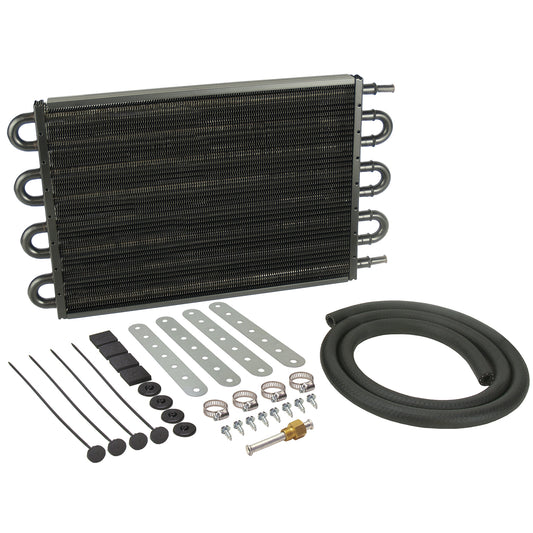 Derale 8 Pass 17" Series 7000 Copper/Aluminum Transmission Cooler Kit, Full Size 13104