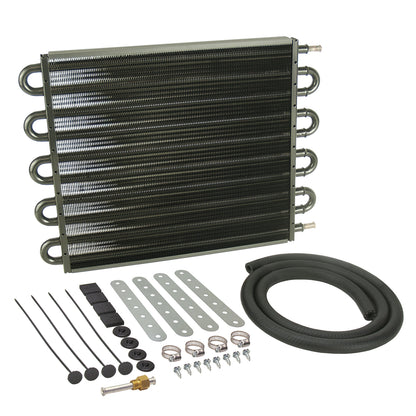 Derale 10 Pass 17" Series 7000 Copper/Aluminum Transmission Cooler Kit, Truck/RV 13105