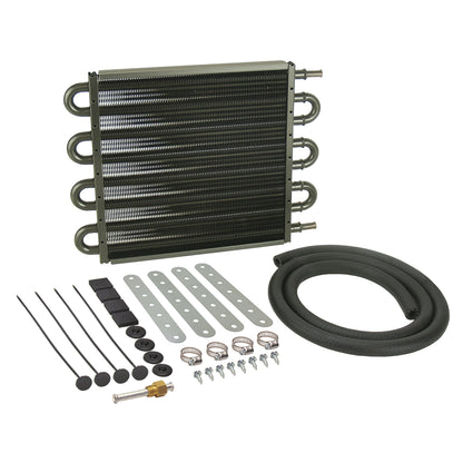 Derale 8 Pass 13" Series 7000 Copper/Aluminum Transmission Cooler Kit, Intermediate 13107