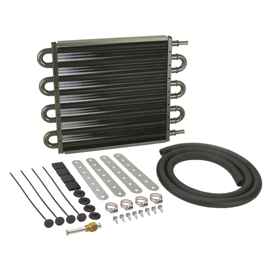 Derale 8 Pass 13" Series 7000 Copper/Aluminum Transmission Cooler Kit, Intermediate 13107