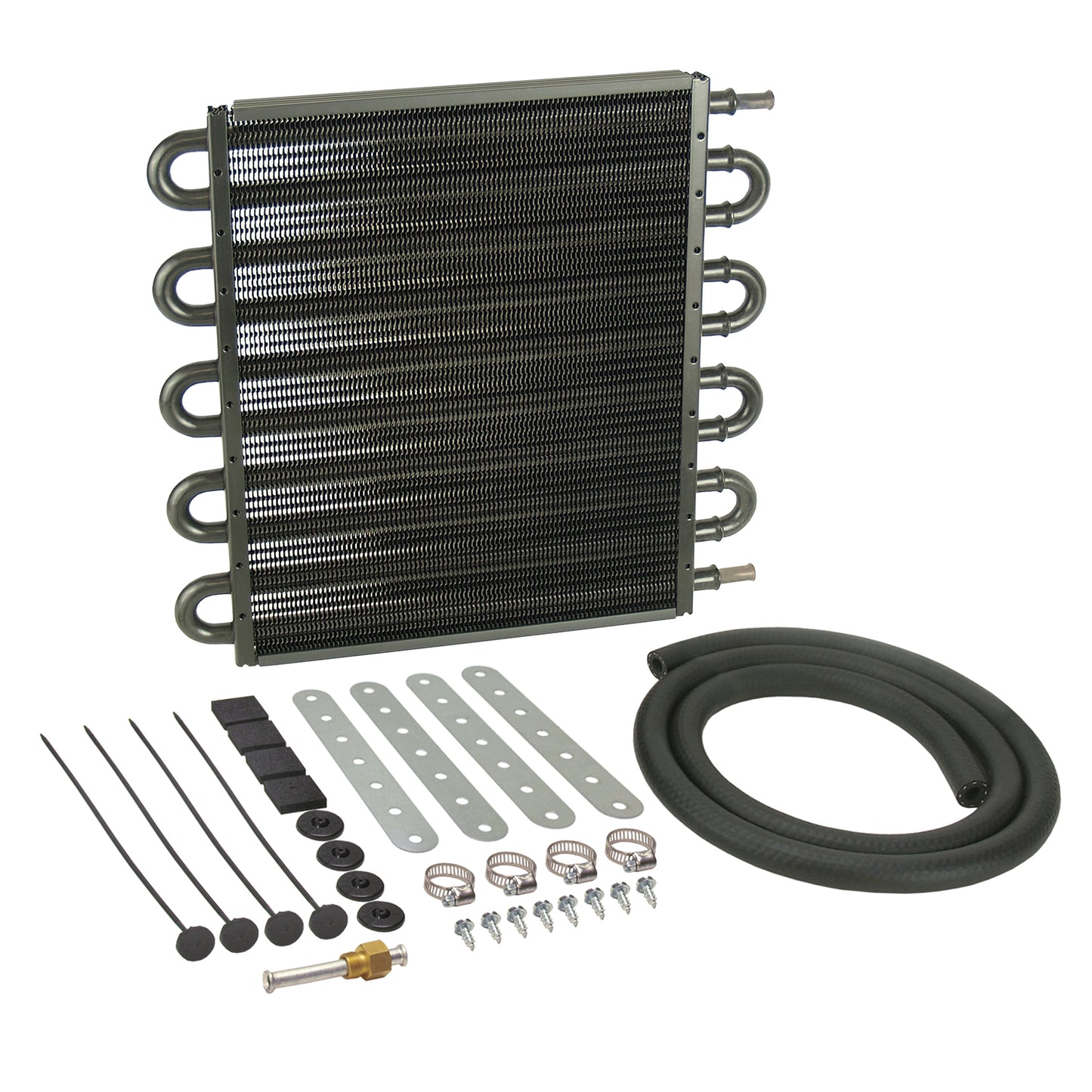 Derale 10 Pass 13" Series 7000 Copper/Aluminum Transmission Cooler Kit, Full Size 13108