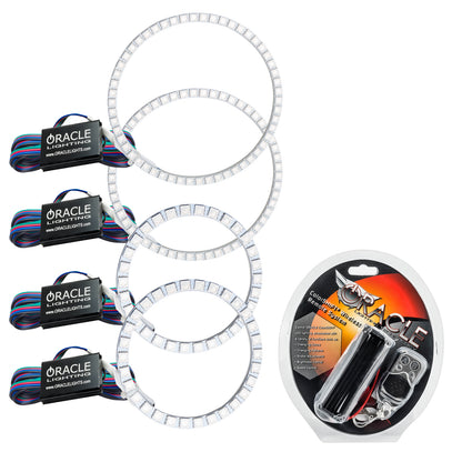 Oracle Lighting 1311-330 - BMW M3 Coupe 2008-2013 ORACLE ColorSHIFT Halo Kit - Projector