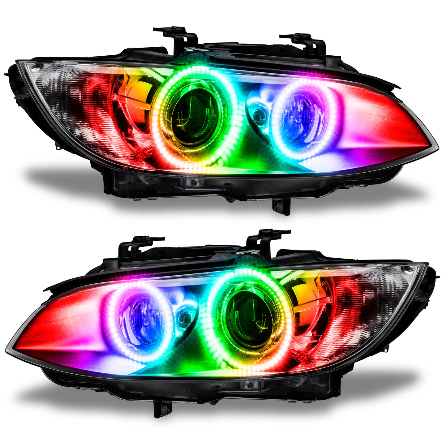 Oracle Lighting 1311-334 - BMW M3 Coupe 2008-2013 ORACLE ColorSHIFT Halo Kit - Projector