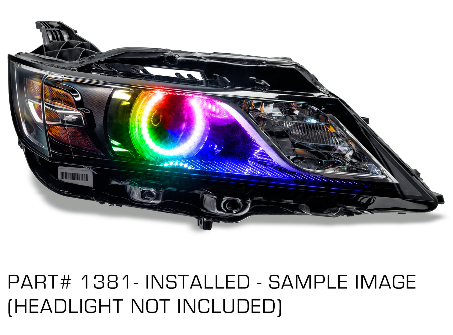 Oracle Lighting 1318-333 - Chevrolet Impala 2014-2017 ORACLE ColorSHIFT Projector Halo Kit