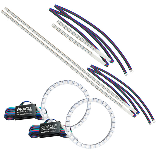 Oracle Lighting 1324-334 - Honda Ridgeline 2016-2018 ORACLE ColorSHIFT Halo + DRL Kit