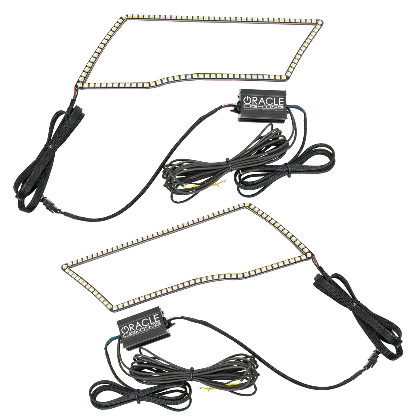 Oracle Lighting 1328-334 - 2009-2018 Dodge Ram Quadin. ColorSHIFT Headlight Halo Kit + Turn Signals