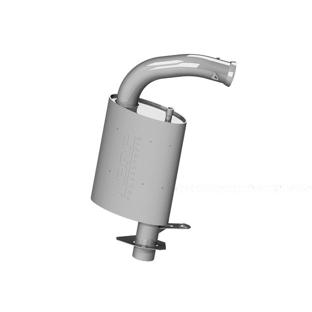 MBRP Exhaust MBRP Powersports Snowmobile Quiet Trail Muffler 132Q106