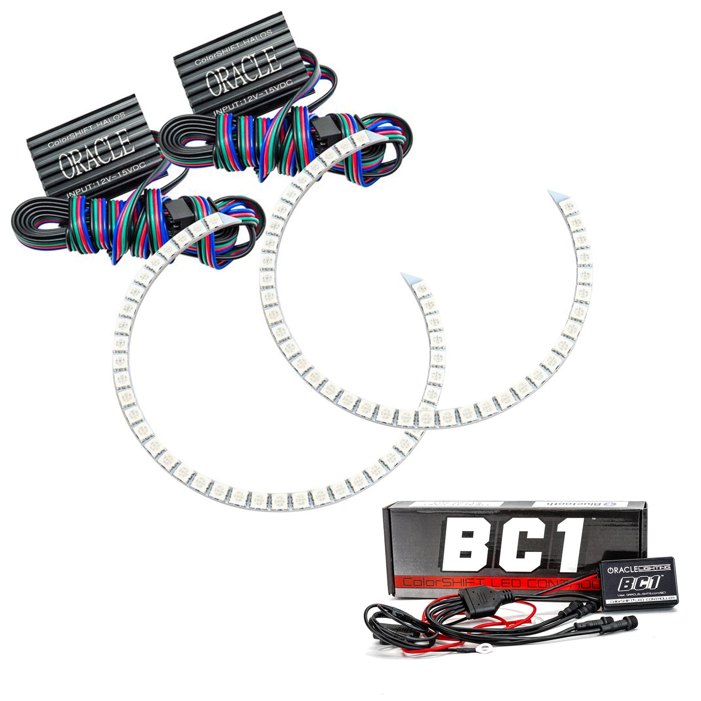 Oracle Lighting 1333-335 - Headlight Halo Ring Emitter Set