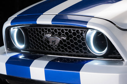 Oracle Lighting 1334-001 - Ford Mustang 2010-2013 ORACLE WP LED Fog Halo Kit (Grill Style)