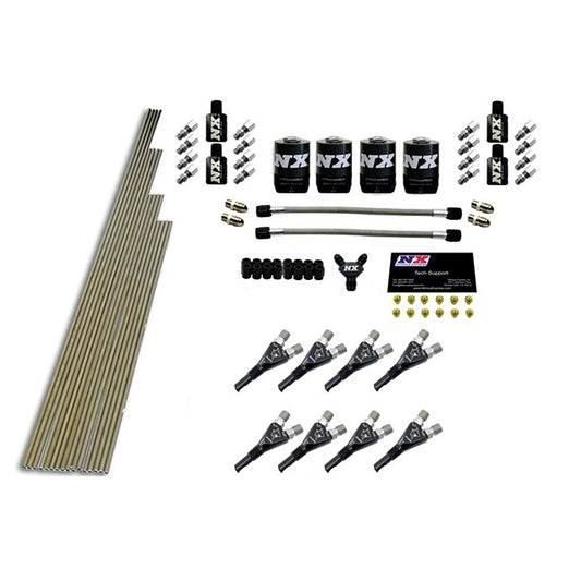 Nitrous Express 8-CYL SHARK NOZZLE INTAKE PLUMBING KIT (INCL. ALL NECESSARY HARDWARE) NX-13385