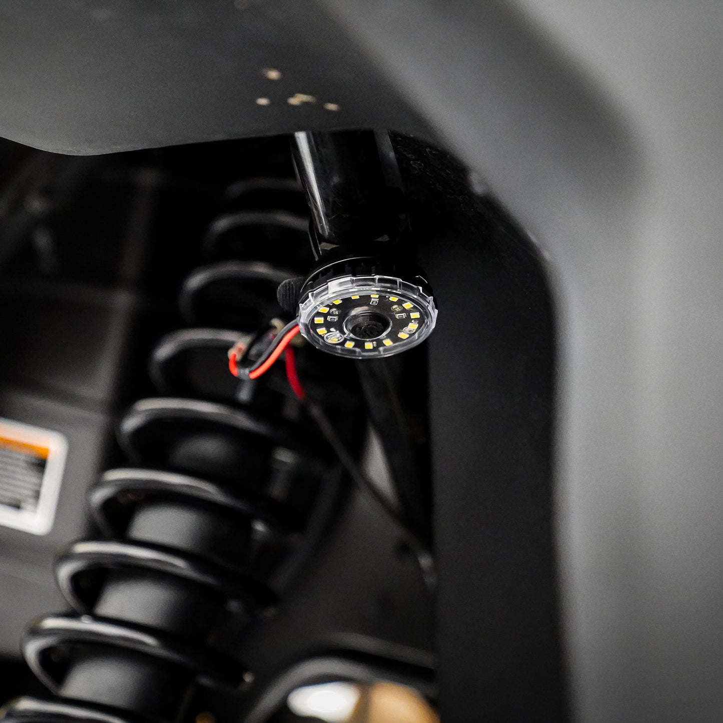 KC HiLiTES Cyclone V2 LED - Single Light - Clear Lens - 5W Flood Beam 1358