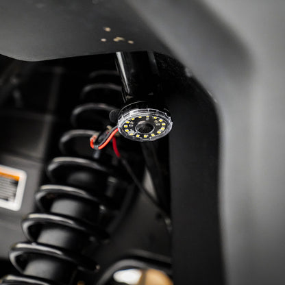 KC HiLiTES Cyclone V2 LED - Single Light - Clear Lens - 5W Flood Beam 1358