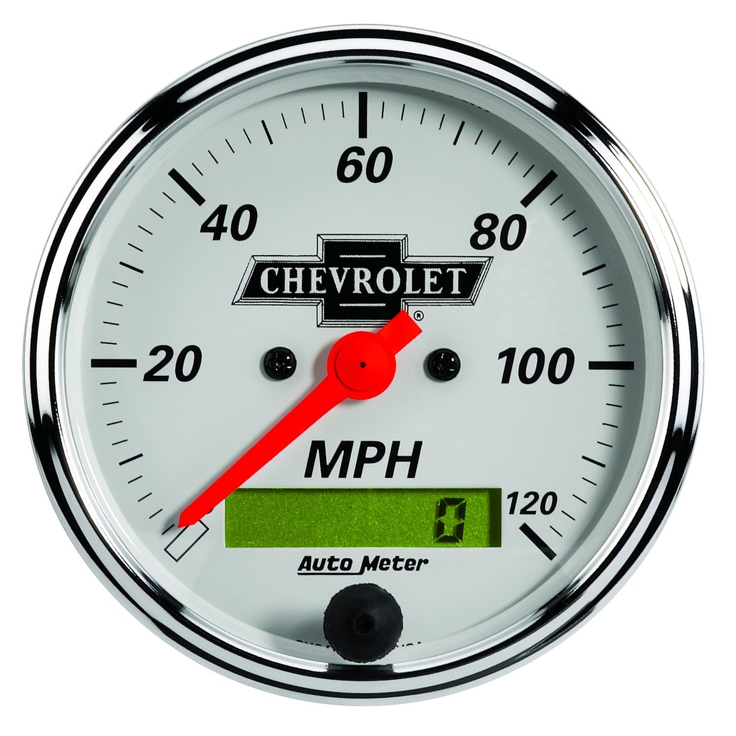 AutoMeter 3-1/8 in. SPEEDOMETER 0-120 MPH CHEVY VINTAGE 1388-00408