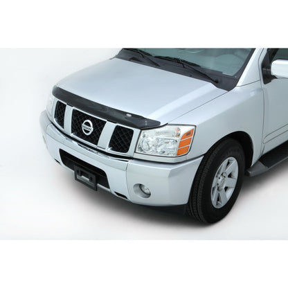 Auto Ventshade 25402 Bugflector II Dark Smoke Hood Shield For 2004-2015 Nissan Titan 2005-2015 Armada