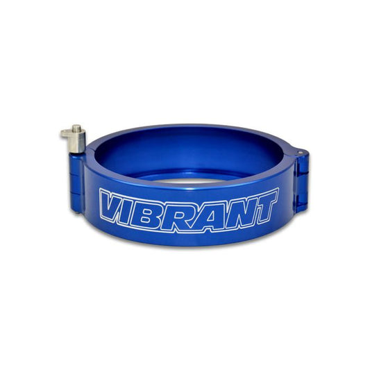 Vibrant Performance - 12536B - Vibrant HD Quick Release Clamp with Pin for 3 in. OD Tubing - Anodized Blue