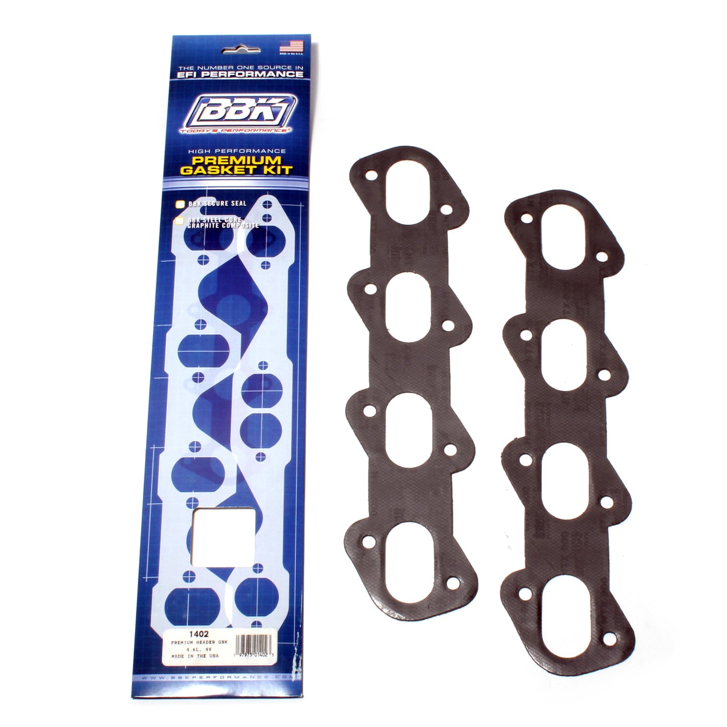 BBK PREMIUM HEADER GASKET SET FORD 4.6 / 5.4L-4V (PAIR) 1402