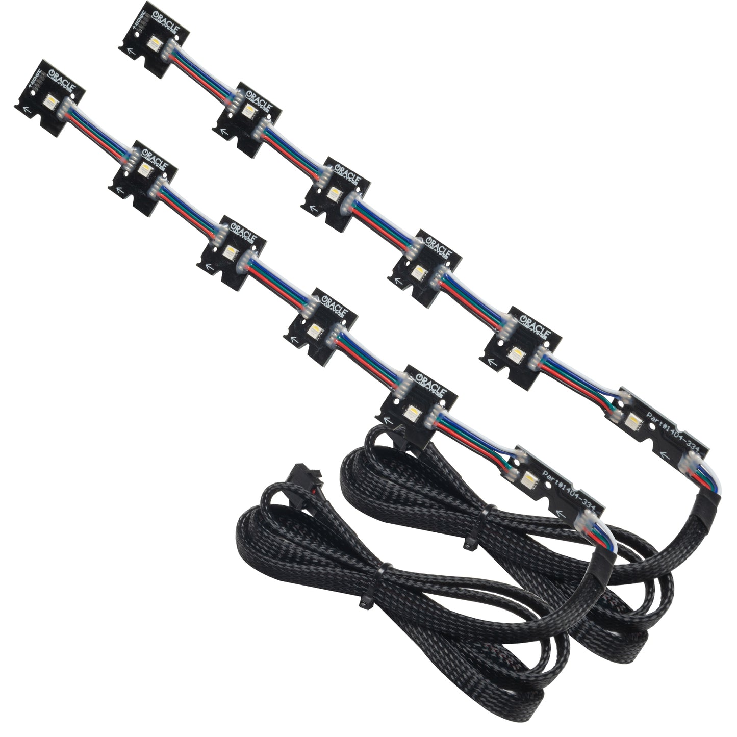 Oracle Lighting 1404-334 - 2014-2021 Infiniti Q50 ORACLE ColorSHIFT RGB+W Headlight DRL Upgrade