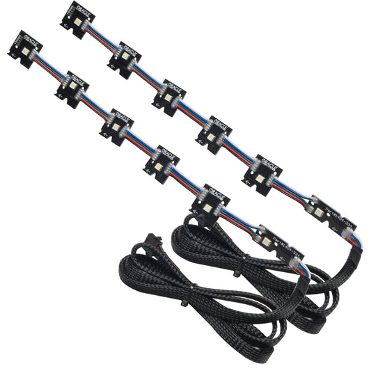 Oracle Lighting 1404-334 - 2014-2021 Infiniti Q50 ORACLE ColorSHIFT RGB+W Headlight DRL Upgrade