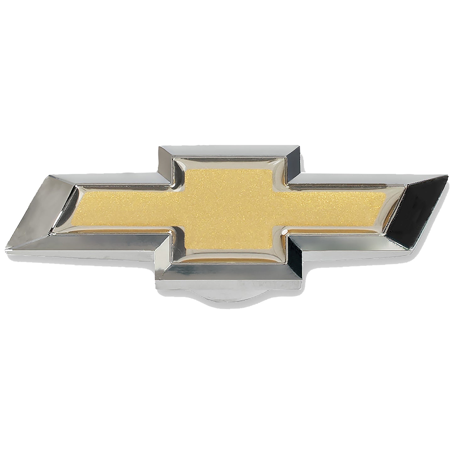 Proform Extra-Large Air Cleaner Center Nut; Chevy Bowtie Style; Black Crinkle w/ Gold 141-336