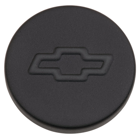 Proform Engine Oil Filler Cap; Push-In Style; 1.22 Hole; Bowtie Logo; Black Crinkle 141-629
