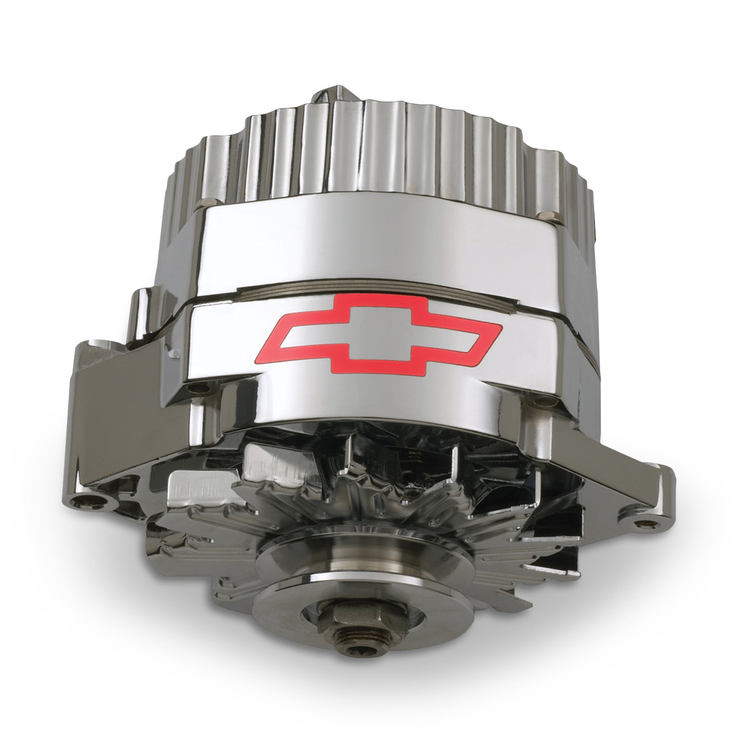 Proform Alternator; 100 AMP; GM 1 Wire Style; GM Bowtie Logo; Chrome Finish; 100% New 141-657