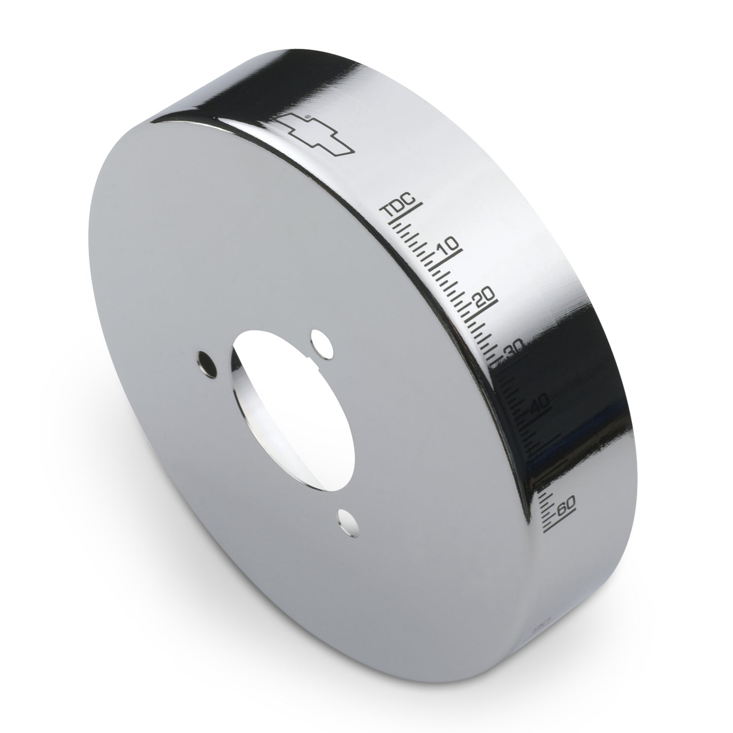 Proform Engine Harmonic Balancer Cover; For SB Chevy using 6-3/4 In. Damper; Chrome 141-725