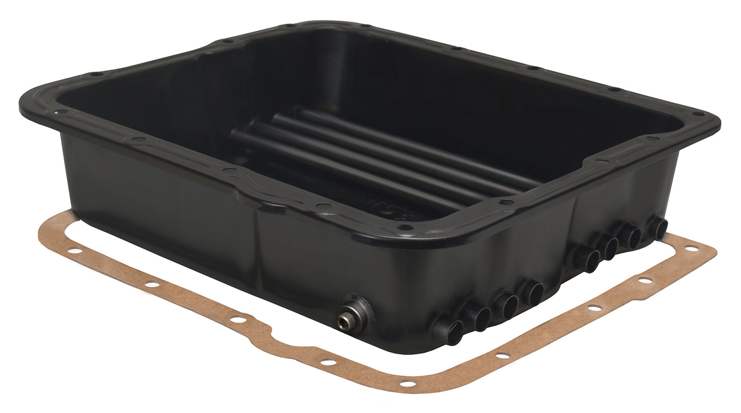 Derale Transmission Cooling Pan, Reduces Fluid Temps up to 50 DegreeF, Increase Capacity 14204