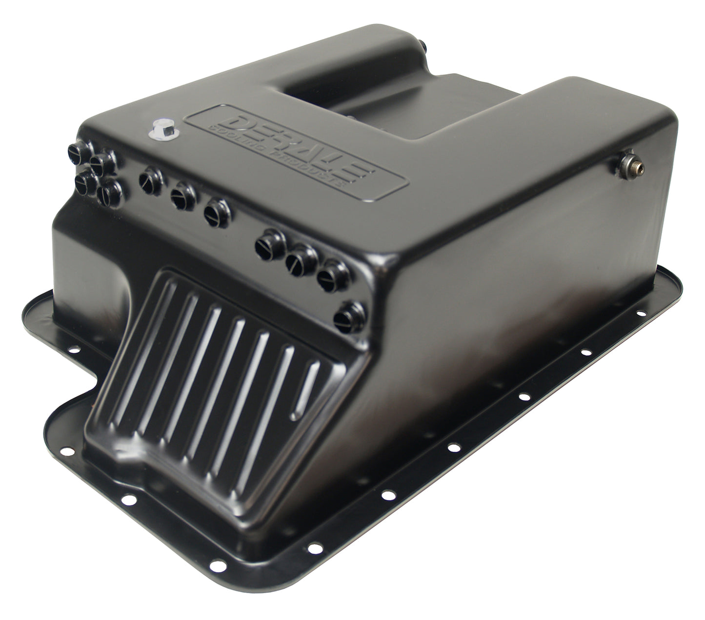 Derale Transmission Cooling Pan, Reduces Fluid Temps up to 50 DegreeF, Increase Capacity 14208