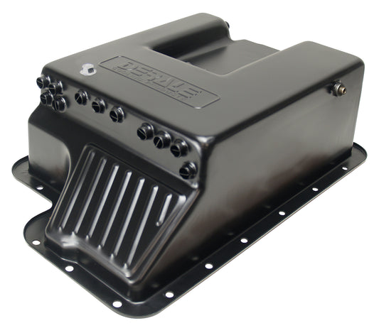 Derale Transmission Cooling Pan, Reduces Fluid Temps up to 50 DegreeF, Increase Capacity 14208