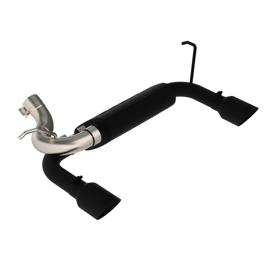 MBRP Exhaust 2 1/2in. Axle Back; Dual Rear Exit; BLK S5528BLK