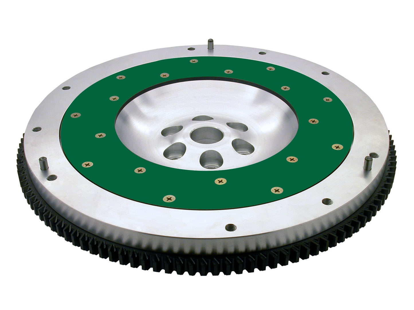 Fidanza Performance Flywheel-Aluminum PC Nis15; High Performance;Lightweight With Replaceable Friction 143291