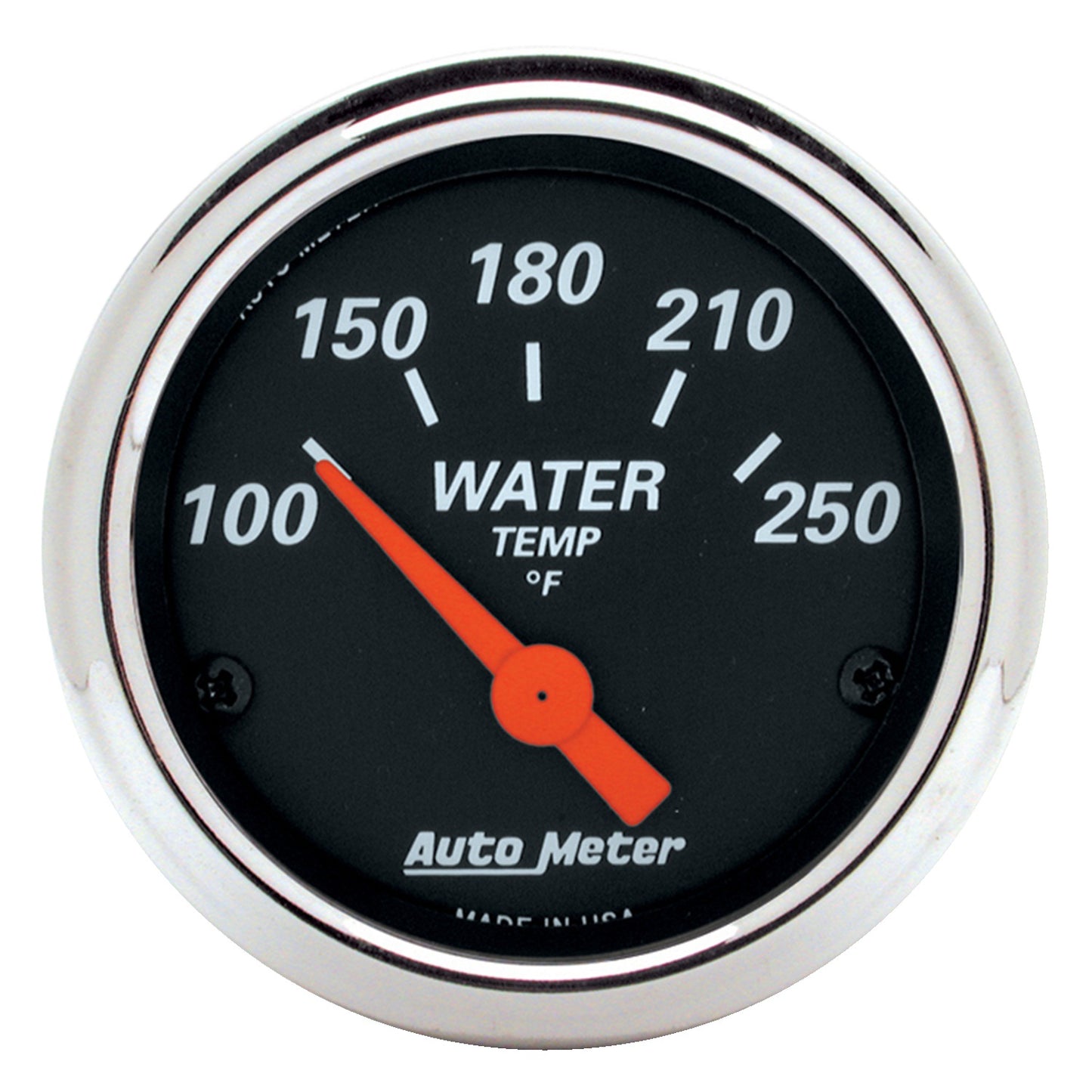 AutoMeter 2-1/16 in. WATER TEMPERATURE 100-250 Fahrenheit DESIGNER BLACK 1436