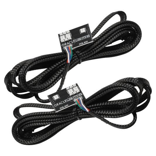 Oracle Lighting 1442-334 - 2020-2021 Chevrolet C8 Corvette ORACLE ColorSHIFT RGB+A LED Headlight DRL Upgrade