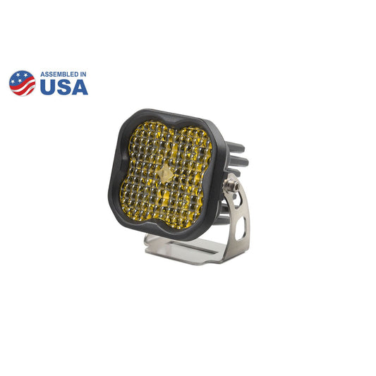 Diode Dynamics - DD6133S - Worklight SS3 Pro Yellow Flood Standard (single)