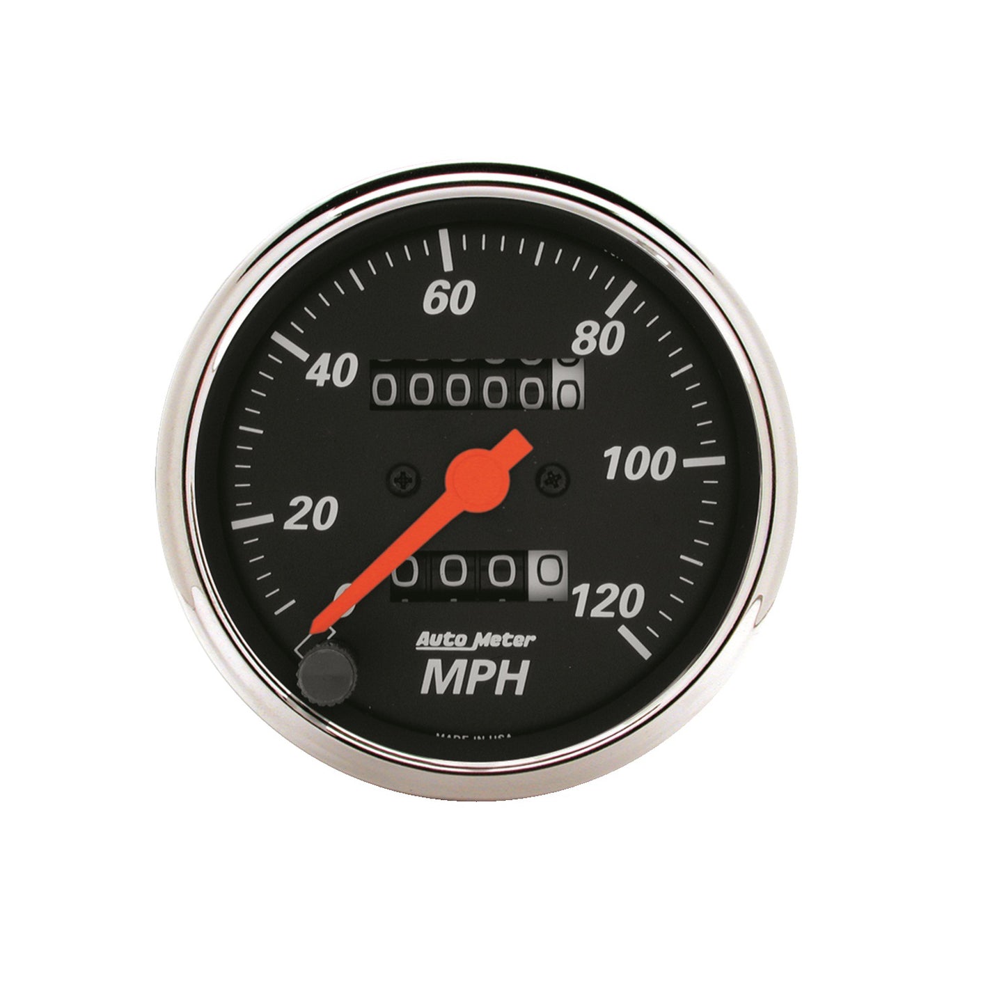 AutoMeter 3-1/8 in. SPEEDOMETER 0-120 MPH DESIGNER BLACK 1476