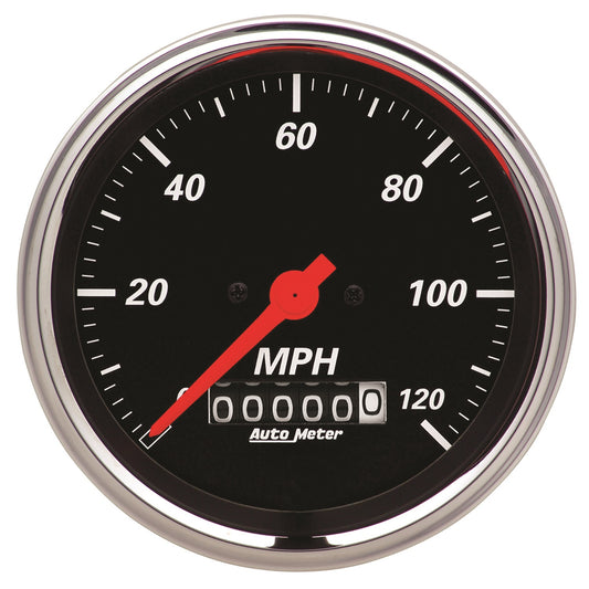AutoMeter 3-3/8 in. SPEEDOMETER 0-120 MPH DESIGNER BLACK 1479