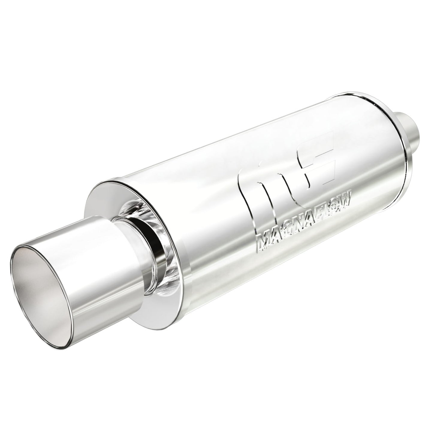 MagnaFlow Street 6in. Round Straight-Through Performance Exhaust Muffler 14817 MAGNAFLOW-14817