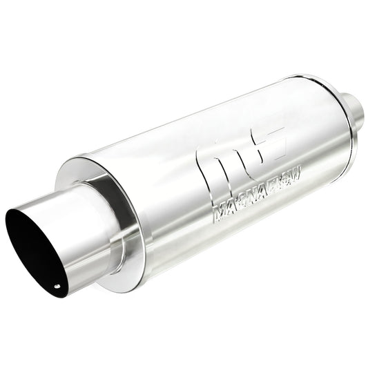 MagnaFlow Street 6in. Round Straight-Through Performance Exhaust Muffler 14821 MAGNAFLOW-14821