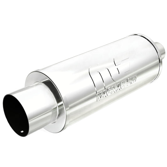 MagnaFlow Street 6in. Round Straight-Through Performance Exhaust Muffler 14822 MAGNAFLOW-14822
