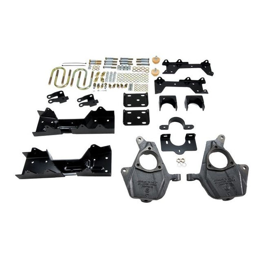 BELLTECH 680 LOWERING KITS Front And Rear Complete Kit W/O Shocks 1999-2000 Chevrolet Silverado/Sierra (Ext Cab) 4 in. or 5 in. F/6 in. R drop W/O Shocks