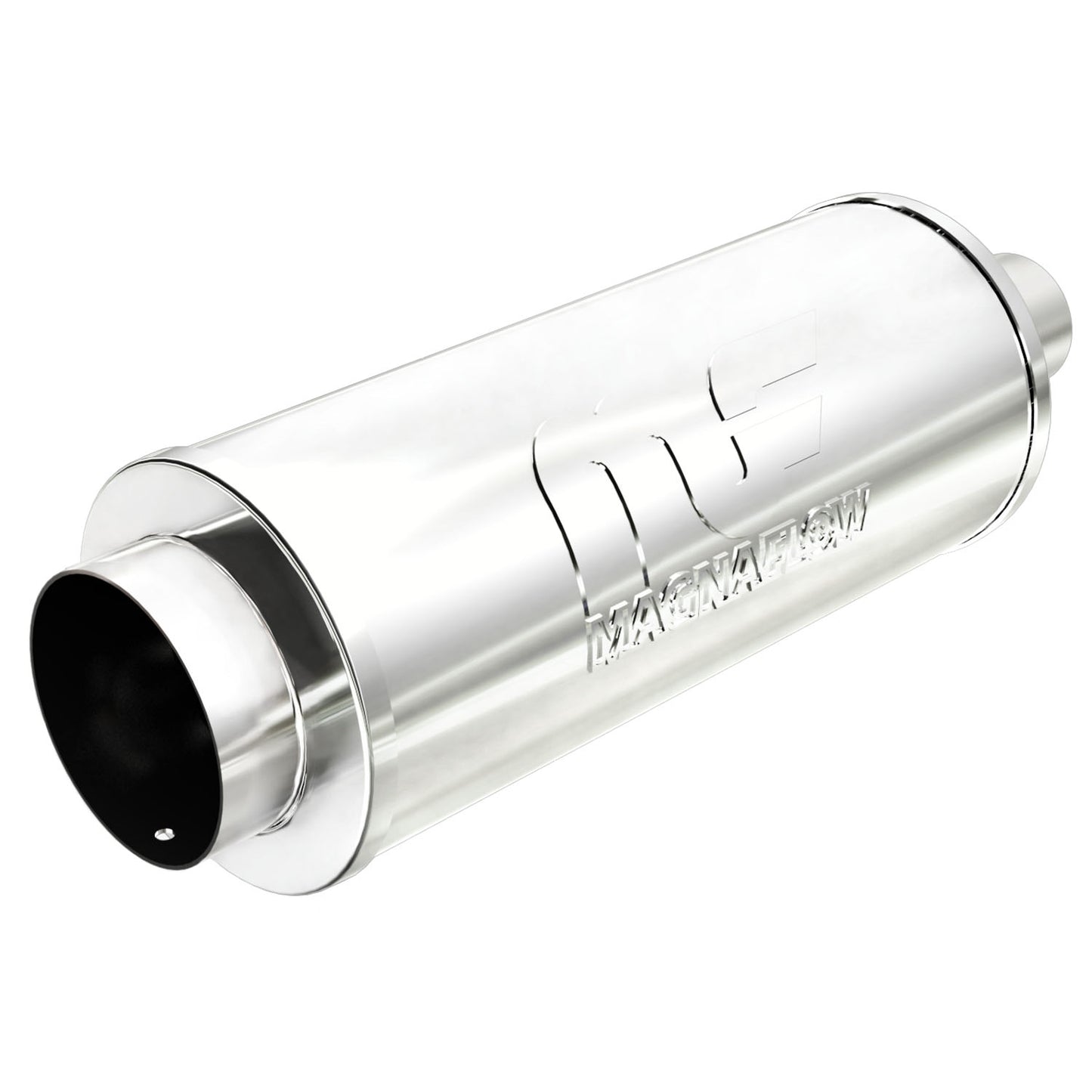 MagnaFlow Street 6in. Round Straight-Through Performance Exhaust Muffler 14846 MAGNAFLOW-14846