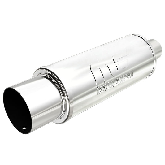 MagnaFlow Street 5in. Round Straight-Through Performance Exhaust Muffler 14857 MAGNAFLOW-14857