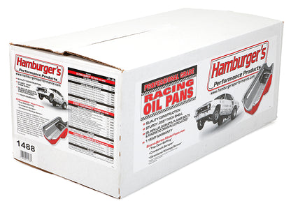 HAMBURGER'S PERFORMANCE PRODUCTS ECONO-SERIES OIL PAN; BB CHEVY (396-454) EXCLUDES GEN V AND VI- DRAG RACE; 8 QTS.; WET SUMP 1488