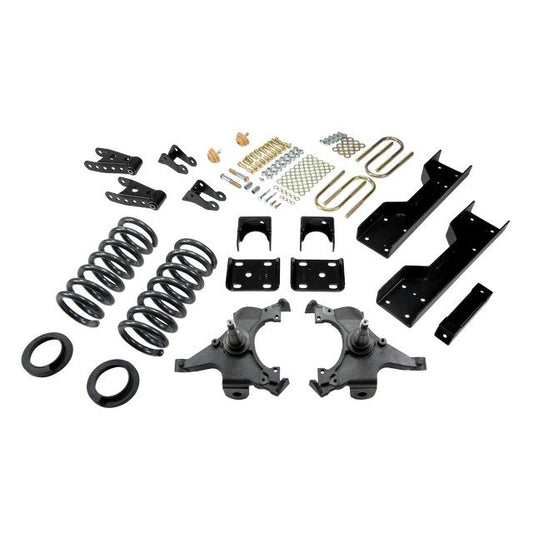 BELLTECH 694 LOWERING KITS Front And Rear Complete Kit W/O Shocks 1988-1998 Chevrolet Silverado/Sierra C1500 (Ext Cab) 4 in. or 5 in. F/6 in. or 7 in. R drop W/O Shocks