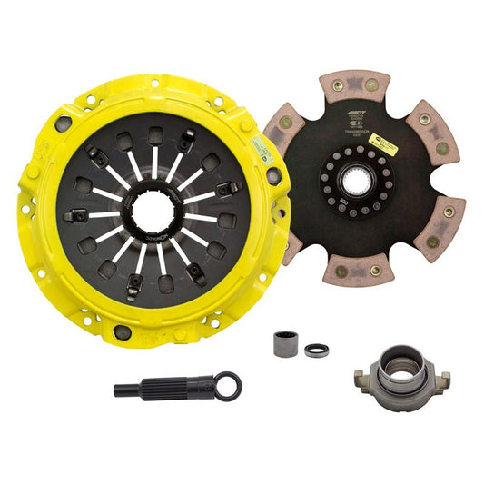 Advanced Clutch Technology HD-M/Race Rigid 6 Pad Kit ACT-ZX6-HDR6