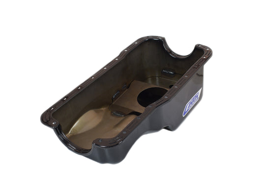 Canton 15-600BLK Oil Pan For Ford 289-302 Stock Replacement Front Sump Pan